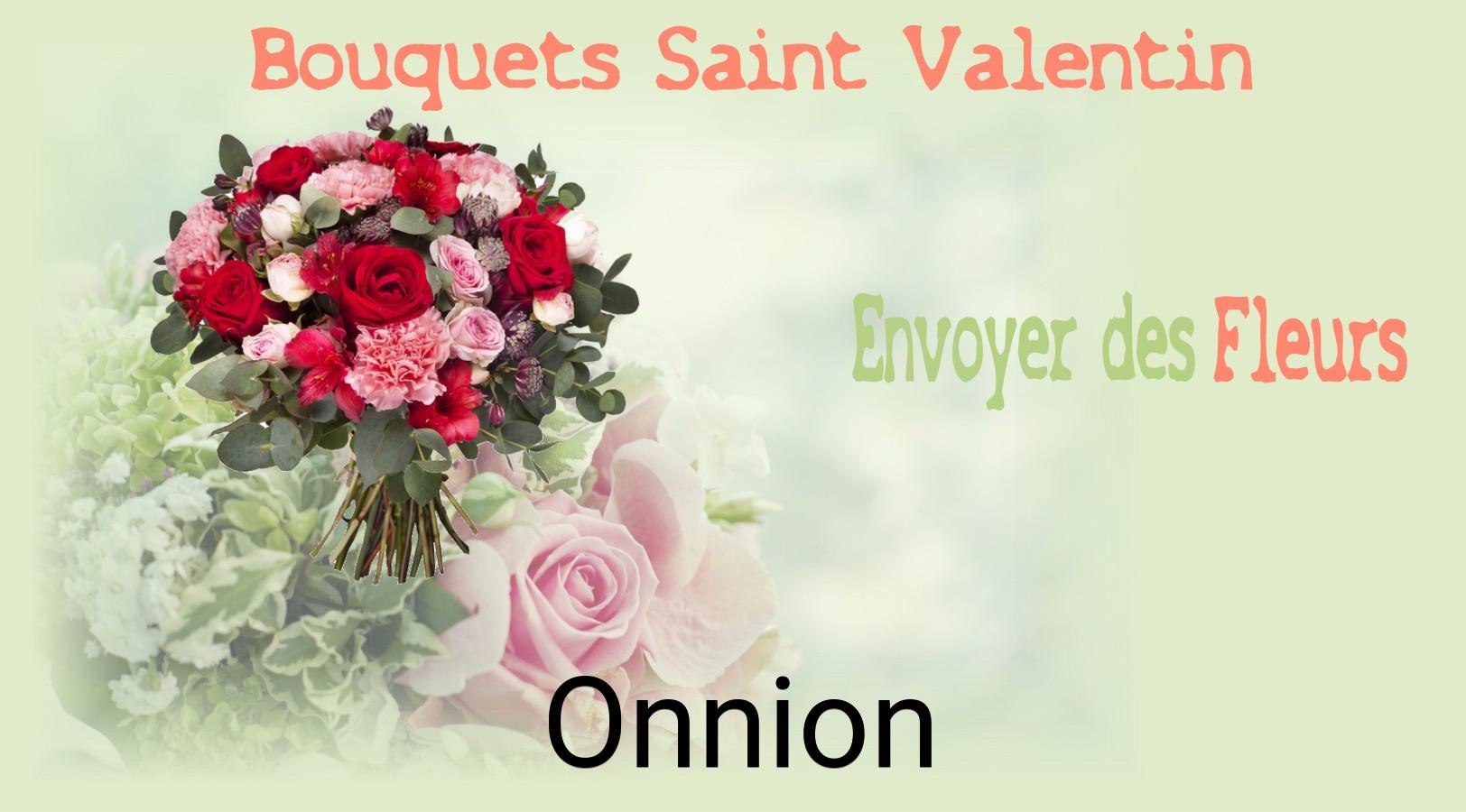 Roses de Saint-Valentin livrées à Onnion